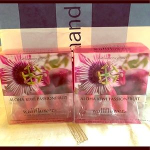 BBW Wallflowers Aloha Kiwi Refills Lot of 2 Sets